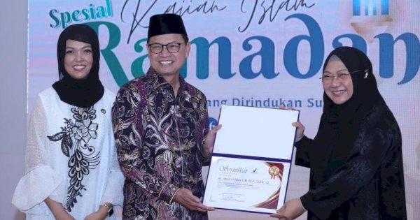 Gelar Kajian Ramadan Hadirkan dr. Aisah Dahlan, Taruna Ikrar Harap Staf BPOM Menjadi Pasangan yang Dirindukan Surga