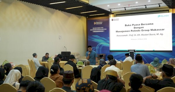 Pelindo Regional 4 Buka Puasa Bersama Pedagang Asongan Pelabuhan Makassar, Perkuat Kebersamaan di Bulan Ramadan
