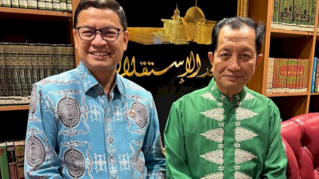 Kepala BPOM RI Prof Taruna Ikrar bersama Menag Nasaruddin Umar. (Dok. Ist)