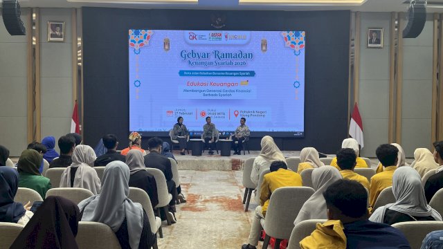 Pelaksanaan program peningkatan literasi dan inklusi keuangan nasional melalui kegiatan edukasi keuangan bagi komunitas. (Foto: OJK)