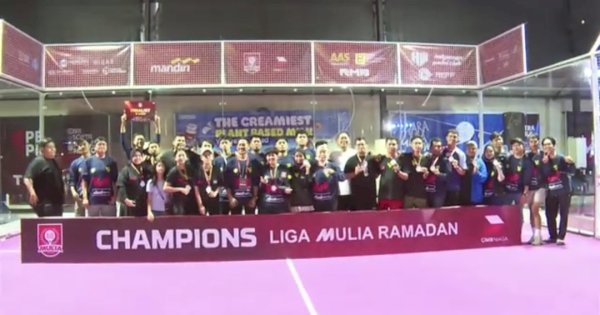 Dramatis! Final Liga Padel Mulia Berlangsung 7 Jam, Kecapean Padel Squad Juara