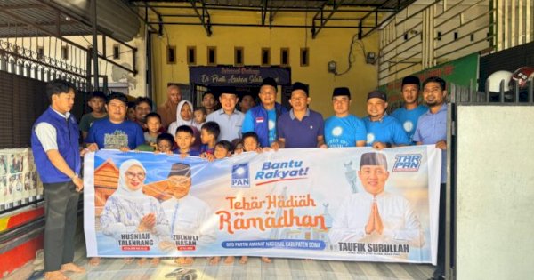 DPD PAN Gowa Tebar Manfaat di Ramadan, Sasar Anak Yatim