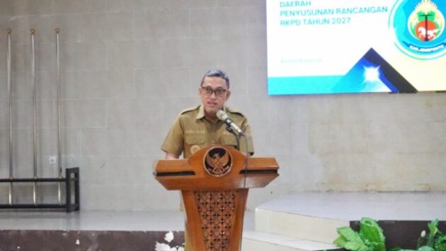 Paris Yasir Tekankan Sinergi OPD dalam Penyusunan RKPD 2027 ||ist