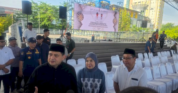 Pemkot Makassar Gelar Salat Id di Karebosi, Imam Syekh Al-Areqi, Khatib Rektor UIN