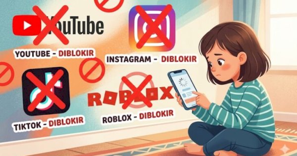 PP Tunas 2026 Berlaku, Orang Tua Wajib Tahu Aturan Baru Medsos Anak