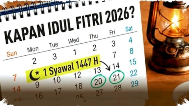 Jangan salah tanggal! Lebaran 2026 tinggal beberapa hari, cek jadwal libur cuti ||midjourneyAI@harian.news
