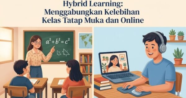 Seperti ini Aturan Baru Sekolah Hybrid per April 2026, Simak!