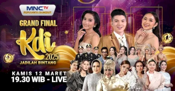 Siapa Jadi Juara? Grand Final KDI 2025 Malam Ini, 3 Finalis Siap Adu Nasib