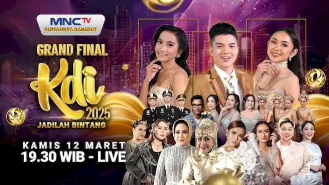 Grand Final KDI 2025 digelar malam ini. Tiga finalis terbaik, Erhan, Intan, dan Raini siap bertarung memperebutkan gelar Bintang Dangdut Indonesia ||rcti+.com