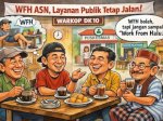 WFH Boleh Santai, Layanan Jangan Ikut Rebahan!