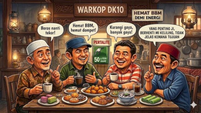 BBM Dibatasi, Gaya Hidup Ikut Disetel? Ngopi Bareng DK10 Menggelitik || nanobanana@harian.news
