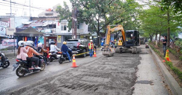Perbaikan Jalan Strategis Makassar, Aroepala Dikerjakan Bertahap Lewat Skema MYC