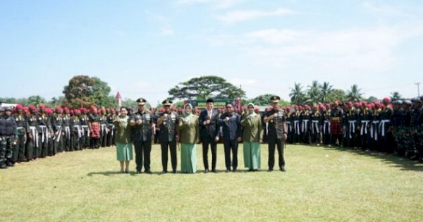 Ketua DPRD Gowa Apresiasi 249 Bintara Infanteri: Kolaborasi TNI Kunci Stabilitas Daerah