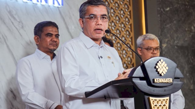 Menteri Ketenagakerjaan, Yassierli. (Dok. Humas)