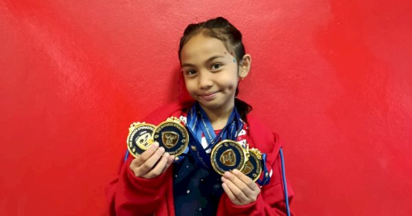 Vindy, Siswi Asal Makassar Raih 4 Emas di Ajang Internasional Bangkok Gymnastics 2026