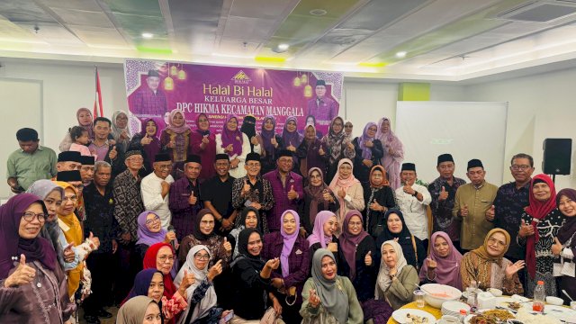 Halalbihalal Hikma Manggala Perkuat Sinergi dan Persaudaraan Warga Enrekang di Makassar