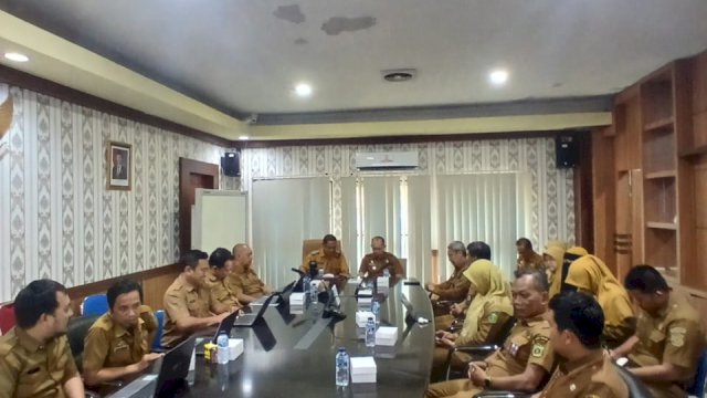 Pertemuan di Kantor Bupati Jeneponto. (Dok. ASW/HMS)