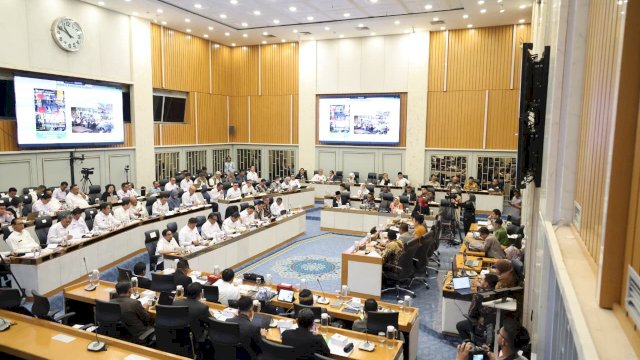 Rapat Kerja Komisi IV DPR RI di Senayan, Selasa (7/4/2026). (Dok. Kementan)