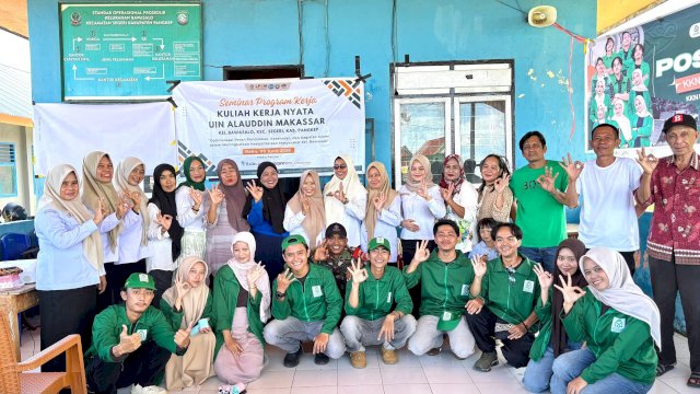 Foto kegiatan KKN UIN Alauddin Makassar. (Dok. Baso/Citizen)