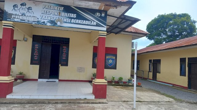 Polsek Patimpeng. || dok. Irman