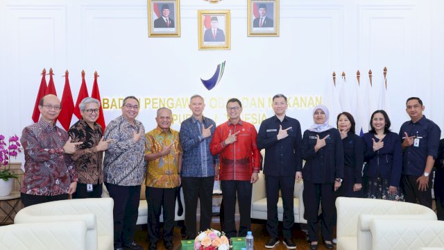 BPOM dan GPFI perkuat konsolidasi, Senin (13/4). (Dok. BPOM)