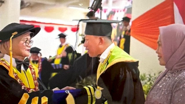 Perwira kepolisian AKP Dr. Andi Rahmatullah, S.Sos., S.E., M.Si., M.H. (Dok. HSN)