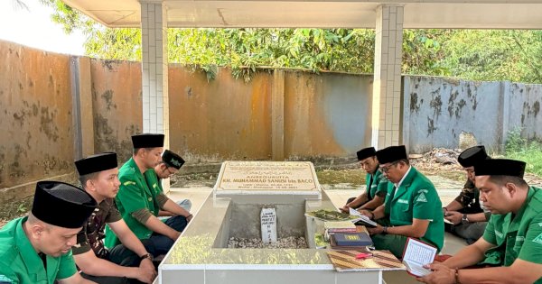 Sambut Harlah, Ansor Sulsel Napak Tilas Jejak Ulama NU