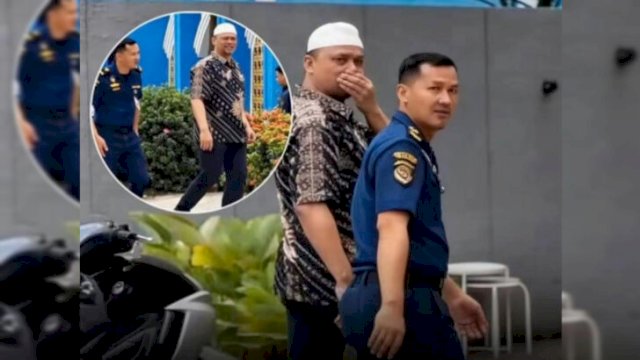 Napi korupsi tambang di Kendari viral usai sidang PK mampir ke kafe (tangkaplayar_tiktok) 