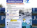 Gangguan Air Bersih Akibat Kebocoran Pipa, Sejumlah Wilayah di Sinjai Terdampak