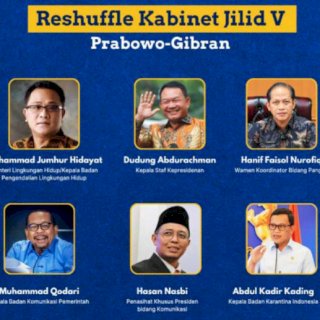 Reshuffle Kelima Prabowo: 6 Jabatan Strategis Berganti