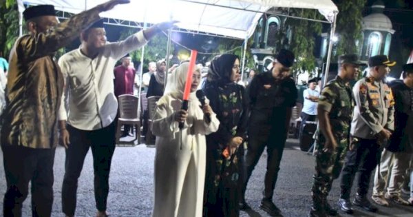 Ketua DPRD Sinjai Dampingi Bupati Lepas Pawai Takbir Idulfitri