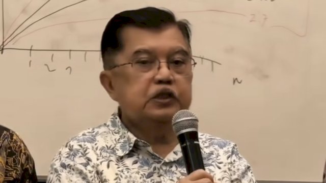 Muhammad Jusuf Kalla (JK). (Dok. Screeshoot/FB Husain Abdullah)