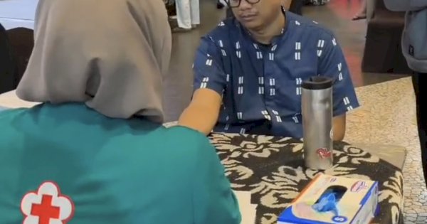 PMI Makassar Meriahkan HUT ke-8 Nipah Park dengan Aksi Donor Darah