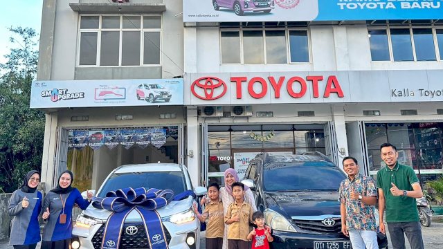 Tukar tambah Veloz Hybrid EV. (Foto: Kalla Toyota)