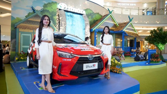 Toyota Agya Stylix jadi pilihan anak muda untuk menikmati hidup lebih santai. (Foto: Kalla Toyota)