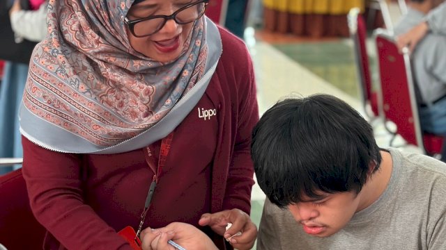 GMTD latih kreatifitas anak berkebutuhan khusus. (Foto: GMTD)