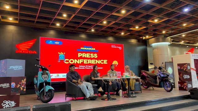 Suasana press conference pelaksanaan MCN 2026 di Makassar. (Dok. Gita/HN)