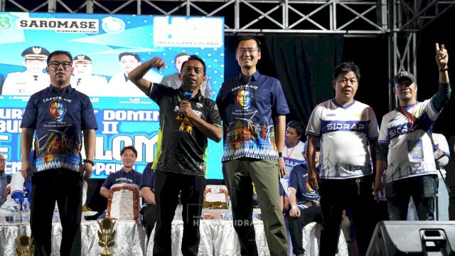 Pelaksanaan Tournament Domino Nene Mallomo Bupati Cup II 2026. (Dok. Gita/HN)