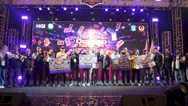 Surabaya Domino Tournament 2026 telah sukses digelar di Grand City Convention Hall. (Dok. HGI)