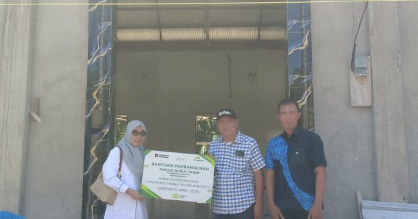 Dukung Fasilitas Ibadah, Pegadaian Bantu Pembangunan Masjid di Jeneponto
