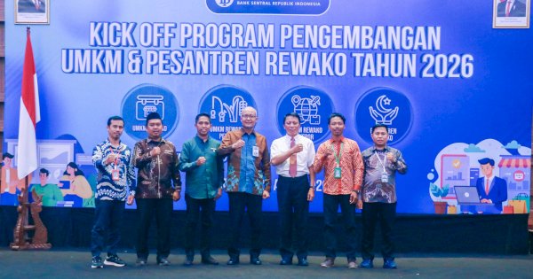 BI Sulsel Kick Off REWAKO 2026, Dorong UMKM Naik Kelas