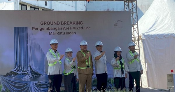 Ground Breaking MaRI Dimulai, Kalla Kembangkan Kawasan Mixed-Use di Makassar