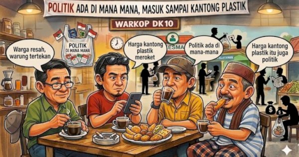Politik Ada di Mana-Mana, Masuk Sampai Kantong Plastik