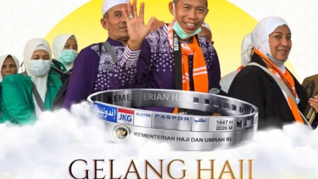 Gelang Haji 2026: identitas wajib jemaah haji RI  (tangkaplayar_IG@kemenhaj.ri)