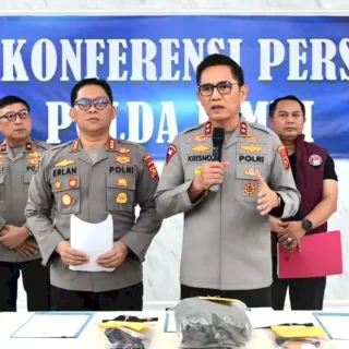 Drama Pelarian Alung Berakhir, Buronan 58 Kg Sabu Diringkus Polda Jambi