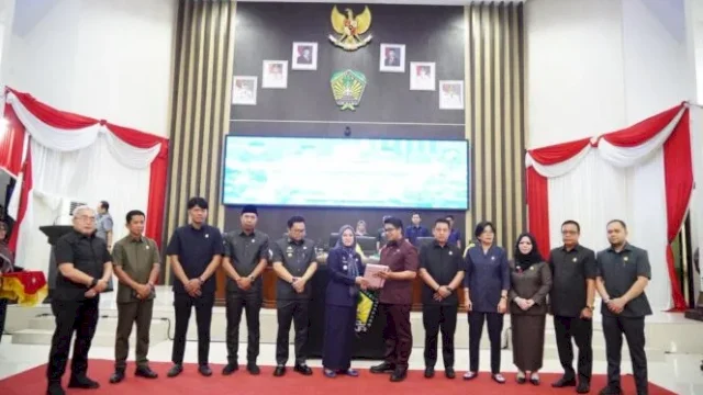Bupati Gowa Serahkan LKPJ, DPRD Gowa Tindaklanjuti Bentuk Pansus (doc_humas)