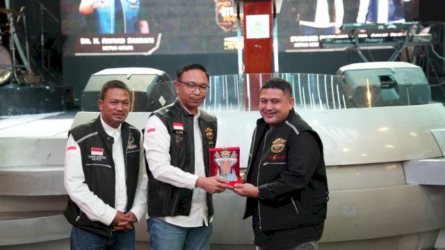 Wali Kota Makassar, Munafri Appi Arifuddin di acara HDCI. (Dok. Hms)