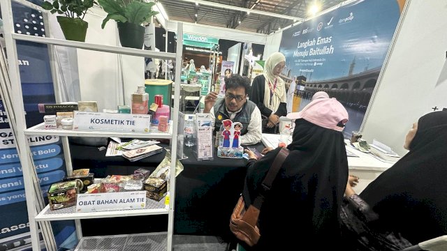 Muslim Life Fair Makassar 2026 yang berlangsung pada 1&ndash;3 Mei 2026 di Summarecon Mutiara Convention Center (SMCC) Makassar. (Dok. Git/HN)