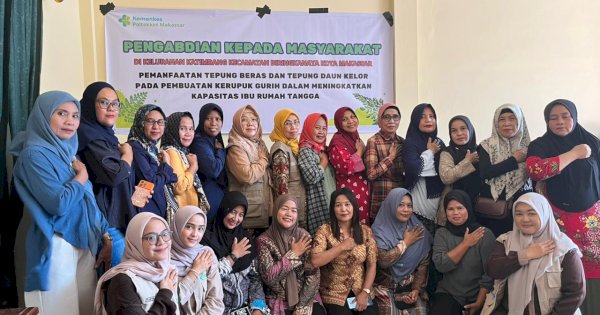 Pelatihan Pengolahan Kerupuk Gurih Daun Kelor di Katimbang Tingkatkan Kapasitas Kader Posyandu Untuk Cegah Stunting