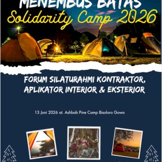 Forum Solidaritas Kontraktor dan Aplikator Sulsel Gelar Perkemahan &ldquo;Menembus Batas&rdquo; di Gowa